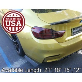 SteelCase 18" Rear Bumper Lip Apron Splitter Diffuser Valence Bottom Line For Mitsubishi