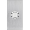 Baldwin 4863 3" x 1-1/2" Illuminated Rectangular Door Bell from