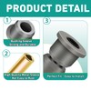 Drive-up Club Car Polyurethane Bushing Kit, Front & Rear Suspension