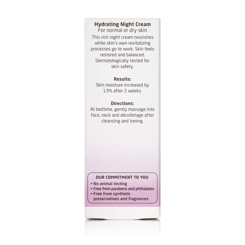 Weleda Hydrating Night Face Cream, 1 Fluid Ounce, Plant Rich