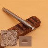 Singring Leather Stamping Tool Beveling Set 3Pcs Smooth Beveler Stamps
