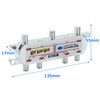 Audiofan Antenna Splitter 3224MHz 8K 4K Compatible Noise Suppression All-Port