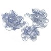 Pitertul 60Pcs Plastic Suction Cup for Glass Table Tops,Rubber Transparent