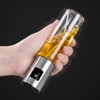4 Pack 100ml Glass Olive Oil Sprayer with Scale &