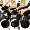 Wheelchair Armrest Covers for Daily Comfort – Soft Plush Chair