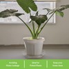 Shellwei 18 Pack 20 Inch Plastic Plant Saucers Extra Large