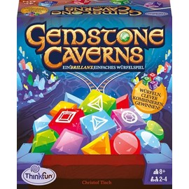 Thinkfun - 76605 - Gemstone Caverns - The Roll & Write Strategy Game