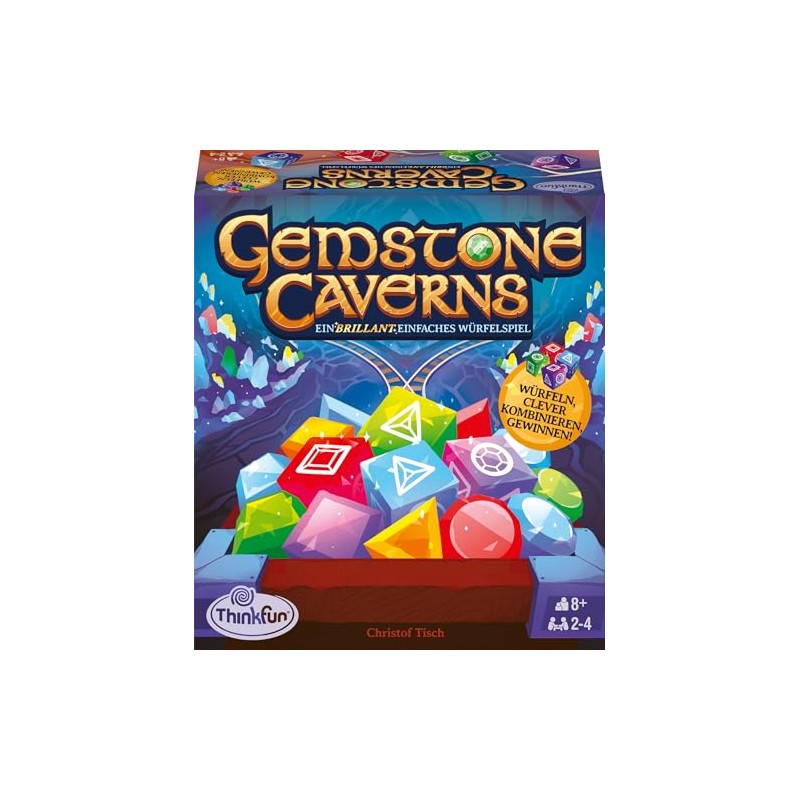 Thinkfun - 76605 - Gemstone Caverns - The Roll &