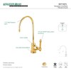 Kingston Brass Gourmetier KS7192TL Templeton Single Handle Water Filtration Faucet,