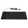 Foldable Silicone Keyboard 85 Keys Foldable Design Silent Wired Waterproof