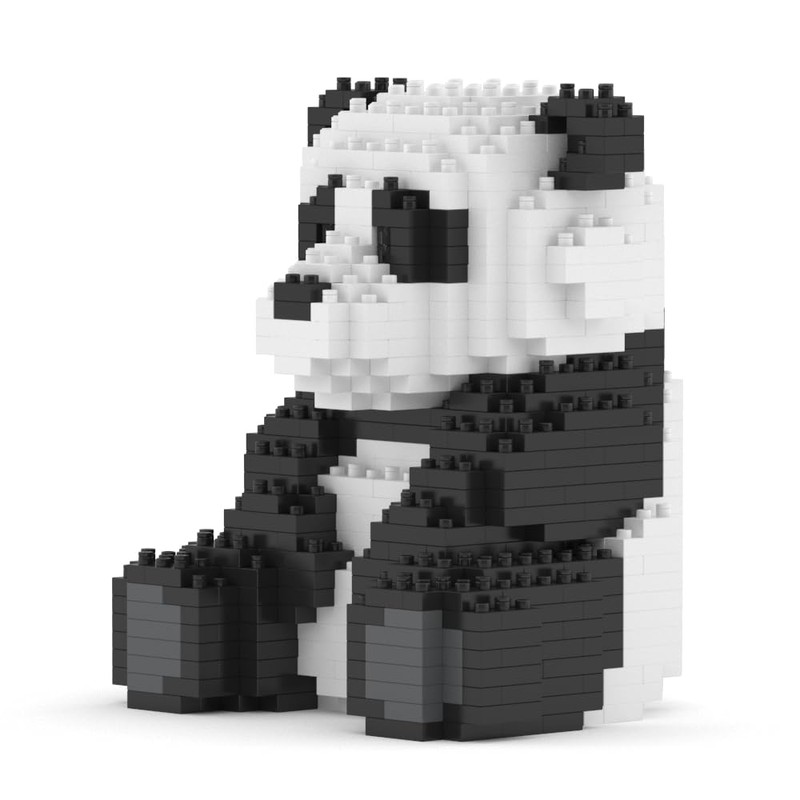 JECKA Animal Building Blocks for Kidults Panda 01S