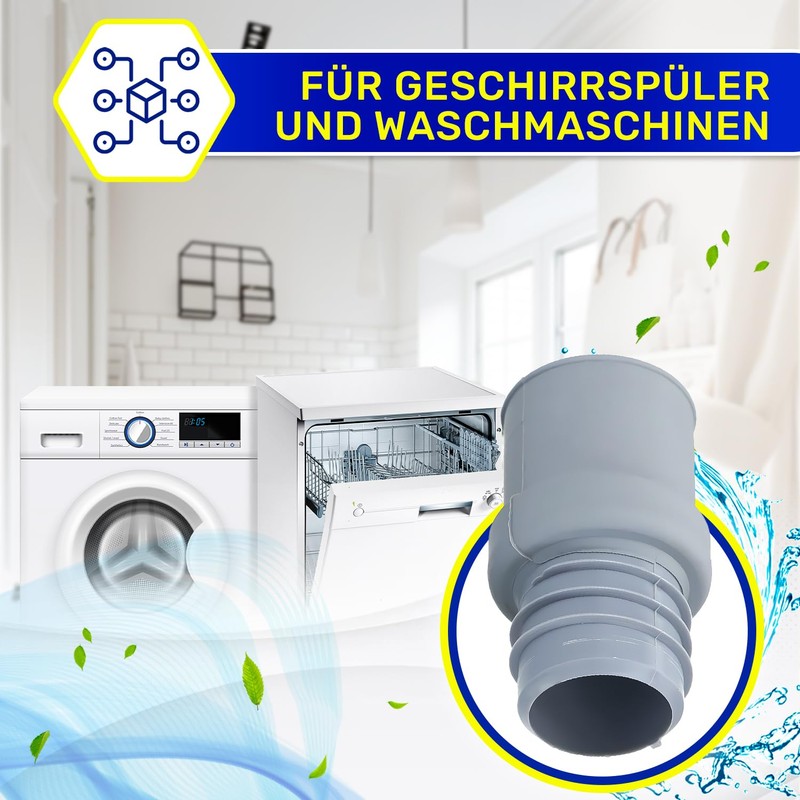 Washing Machine Drain Hose Adapter Diameter 22 mm for Washing