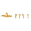 Windup Musical Movement 18 Note Pleasing Melody Alloy Easy Mounting
