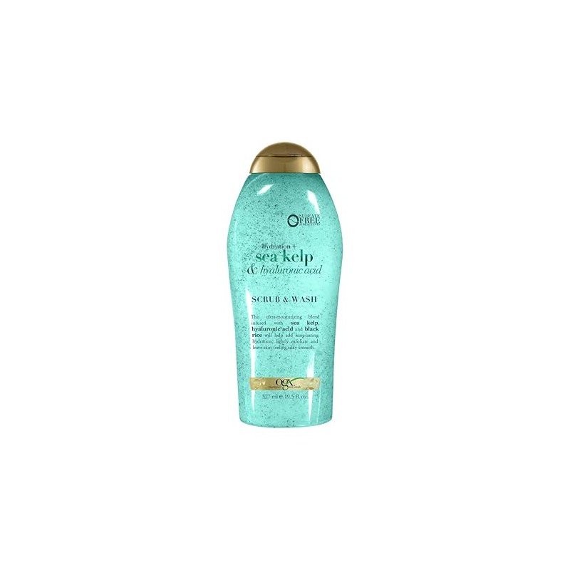 OGX, Body Wash Alga Marina y Ácido Hialurónico, 577 ml