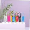WOONEKY Purse Hand Keychain Holder 20pcs 30ml Travel Size Hand