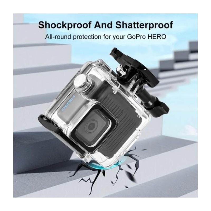Waterproof Case for GoPro Hero 4K (2024)
