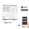 Byttlerom 2X 4CH Zigbee Smart Light Switch Module AC 85-250V