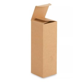 BestPysanky Brown Kraft Paper Gift Box 2 x 2 x 6 Inches