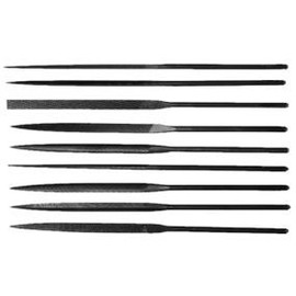 Dick 21622010 Type of Cut 1 Round Needle File, Grey, 3.5 x 200 mm