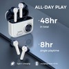 True Wireless Earbuds, OneOdio F2 Hi-Fi Stereo Headphones with Mics,
