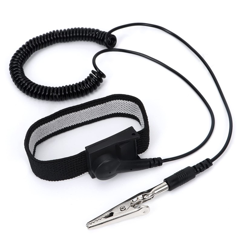 STREBITO Anti Static Wrist Strap, 11" Antistatic Wrist Band Grounding