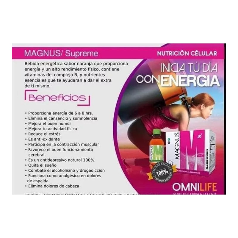 om Magnus ,energia,cansa