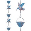 Gachiwar Rain Chain, 7.9 Feet Decorative Downspout, Adjustable Hanging Rain