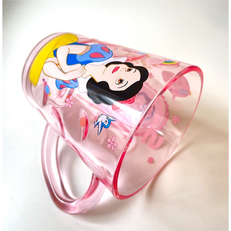 Everyday Delights Princess Snow White Pink Durable ABS Plastic Cup,