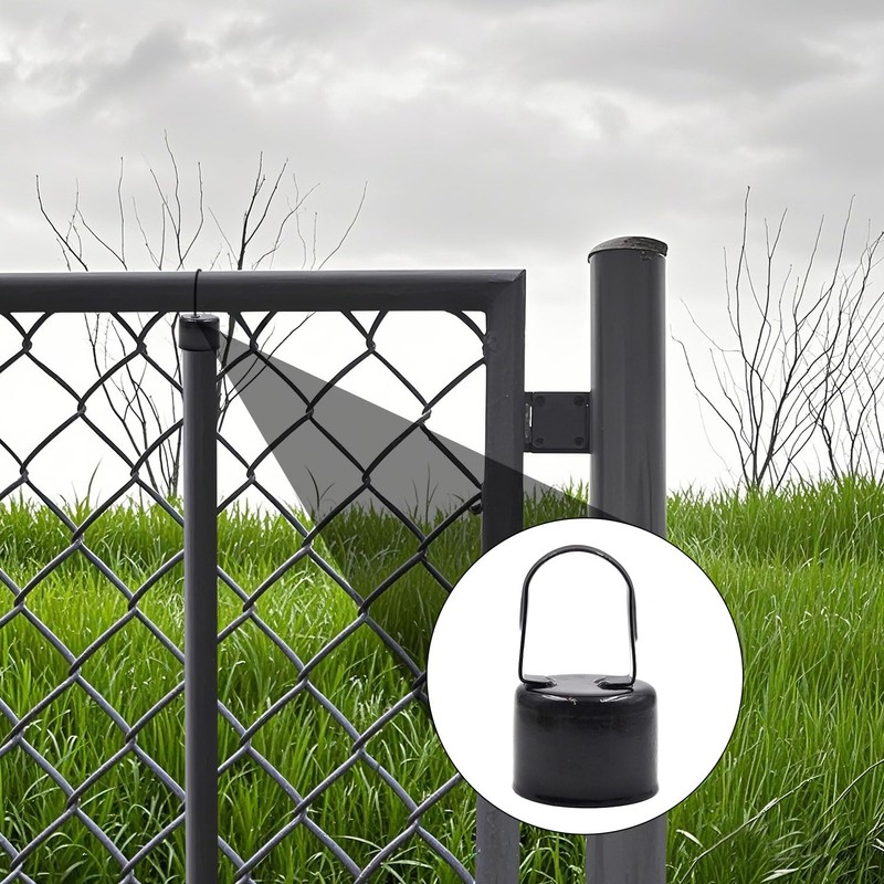 Zhupoub (10 Pack) Chain Link Fence Loop Caps, 2"(1-7/8" OD)