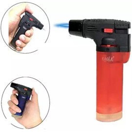 NEON Eagle Windproof Gun Torch Lighter W Neon 7X Refined Butane Lighter Refill 300mL