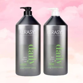 Kerasis 케라시스 데일리 두피케어 샴푸 1.5L + 린스 1.5L X 1개 Kerassis Daily Scalp Care Shampoo 1.5L + Rinse 1.5L x 1