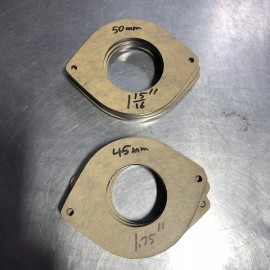 Unbranded Dodge Jeep Speaker Adapter For Dash / Roof Adapter Plates Tweeters or Midrange