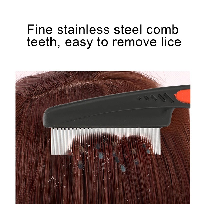 Lice Comb Metal Nit Comb Human Extra Fine Stainless Steel