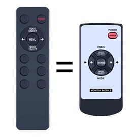 TCNOUMT New Wireless Remote Control Replacement fit for TFT LCD Monitor Mobile Rear View System Tview T147IR