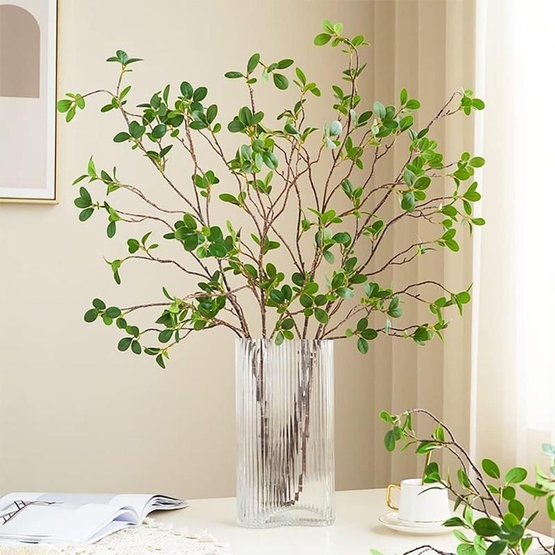HANDIC 3 Pcs Faux Stems Artificial Branches for Vase Greenery