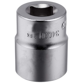 Koken 3/8 (9.5 mm) SQ. Hex Socket 0.7 inch (17 mm) 3400M-17