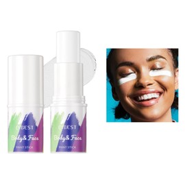 Jolilab Vibrant Body & Face Paint Stick, Smooth Texture for Easy Application Blendable Sticks,Holiday Cosplay Costume Party Makeup - 0.25 Oz (2)