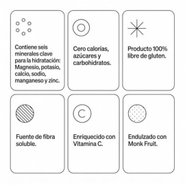 Electrolitos en Polvo Sin Azúcar Surtido de Sabores 21 Sticks