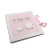 ukgiftstoreonline Baby Girl My First Year Keepsake Record Book (No