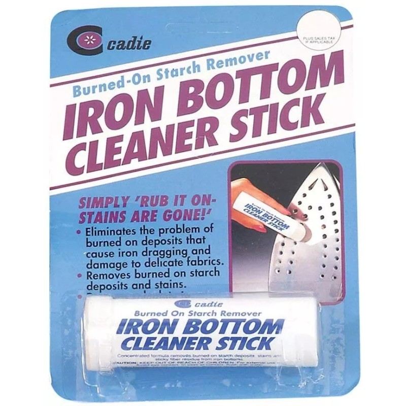 Cadie Steam Iron Bottom Cleaner Stick – Removes Build-Up Starch
