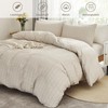Freyamy Seersucker Bed Linen (135 x 200 cm), 2-Piece Set,