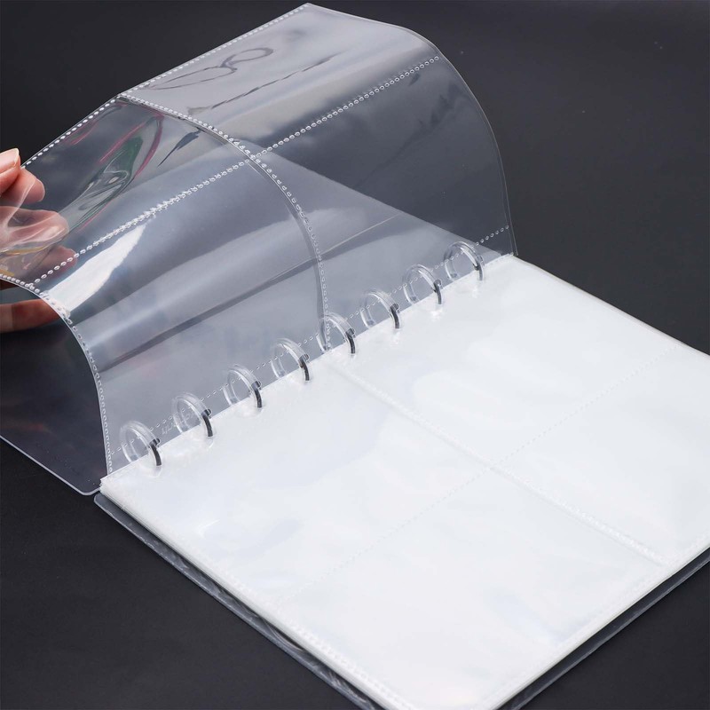 Mogoostry Clear Discbound Album Sheet Protectors 8 Discs 3 x