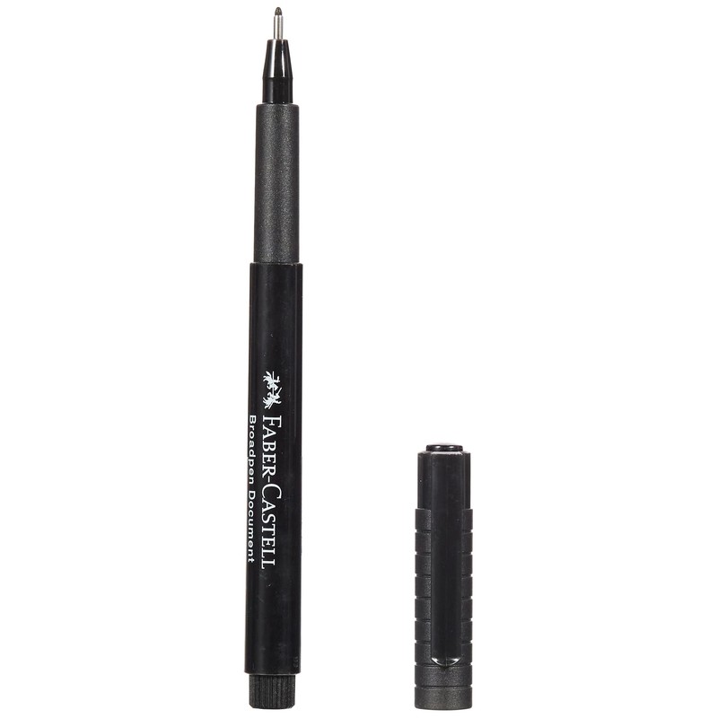 Faber-Castell 1554 Fineliner Broad Pen - Black