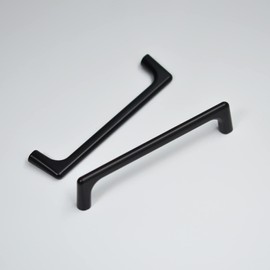 LECHYN 20 Pack 5'' Solid Matte Black Kitchen Cabinet Drawer Cupboard Dresser Hardware Pulls Handles for Stainless Steel Modern Farmhouse Rustic Kitchen Cabinet Door Handles Drawer Knobs and Pulls