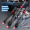 SUERCUP 1/4 3/8 1/2-inch Drive Torque Wrench - 3Pcs Torque