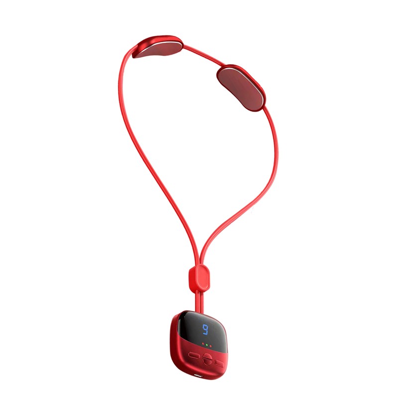 Mini Necklace Neck Massager 4 Modes 9 Strength 3 Gears