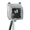 Intermatic WP1050 Double Gang 4-3/4" Depth Weatherproof in-Use Cover, Clear