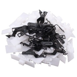 Planking Mounting Clips Side Strips Clips Metal Brackets Decorative Strip Mounting Clip Retaining Clamp Door Mudguard Metal Clamp Side Trim Holder Repair for E Class W124 S124