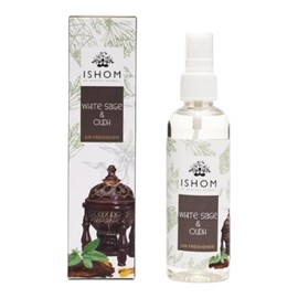 White Sage & Oudh Smudge Spray – 100 ML Smokeless Energy Cleansing Mist | Earthy, Woody & Musky Aroma for Aura Protection & Spiritual Focus