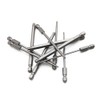 11-Piece Torx Bit Set Long, 100 mm Torx Screwdriver Set,